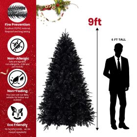 PE, PVC Christmas Trees, Christmas Decorations (Option: 9ft)